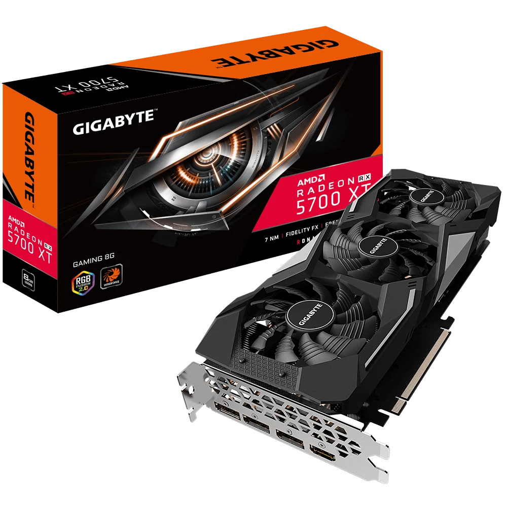 Gigabyte Radeon RX 5700 XT GAMING 8G  (Rev. 2.0)